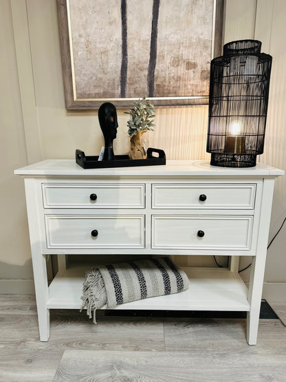 Plama  4 Drawer Console Table