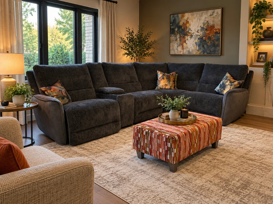 Aylesbury slate corner sofa