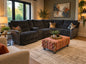 Aylesbury slate corner sofa