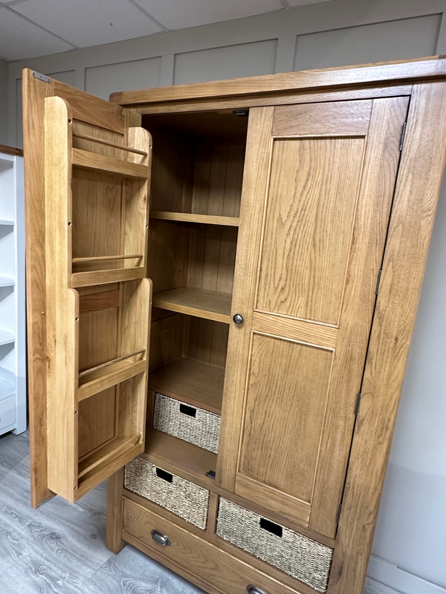 Stamford Oak Larder Unit