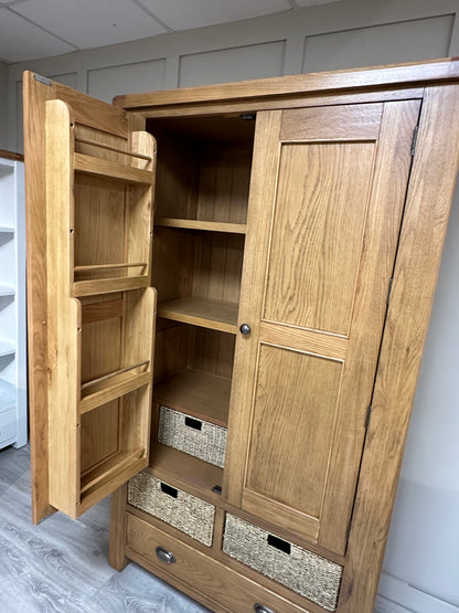 Stamford Oak Larder Unit