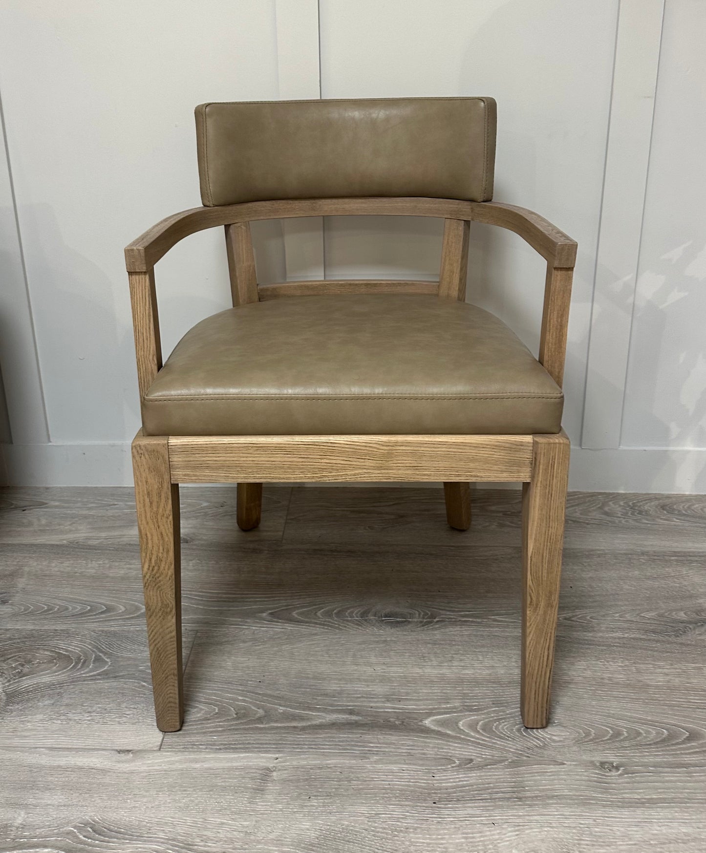Donna Taupe Carver Chair