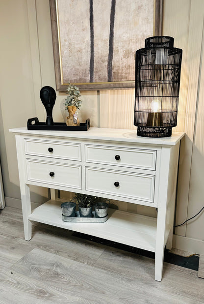 Plama  4 Drawer Console Table