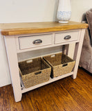 Clayton 2 Drawer Console