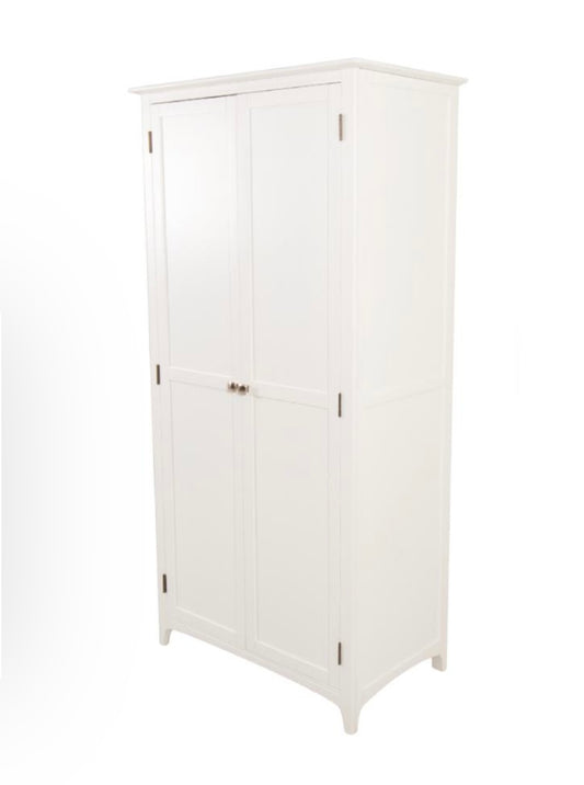 Logan White 2 door Wardrobe