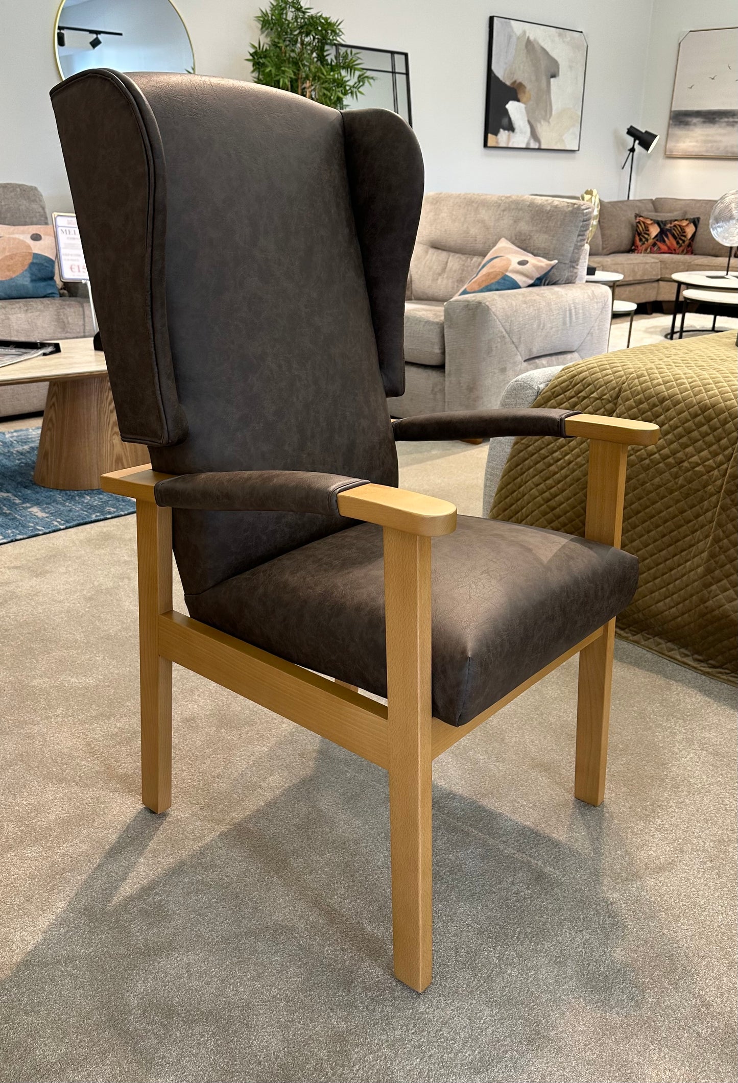 Beech frame Orthopedic Chair