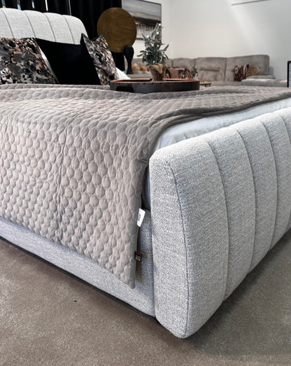 Carlson fabric bed frame