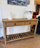 Perth 1.2 Oak Console Table