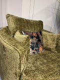 Willow Olive Swivel Snuggle chair
