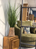 Willow Olive Swivel Snuggle chair