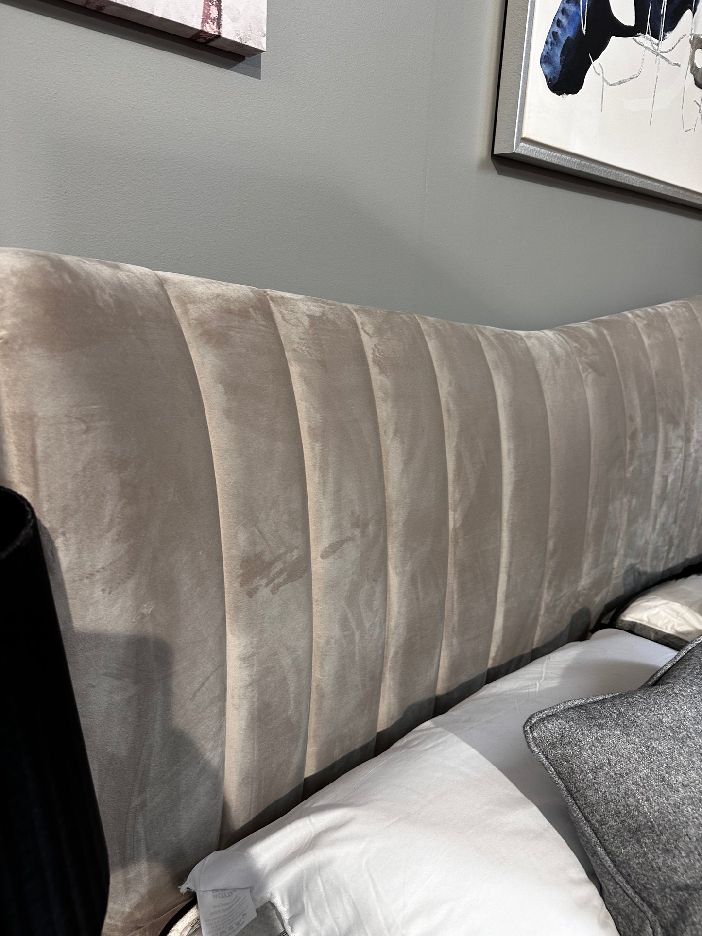 Charlotte Fabric Ottoman bed
