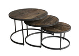 Savannah Rustic set of 3 tables