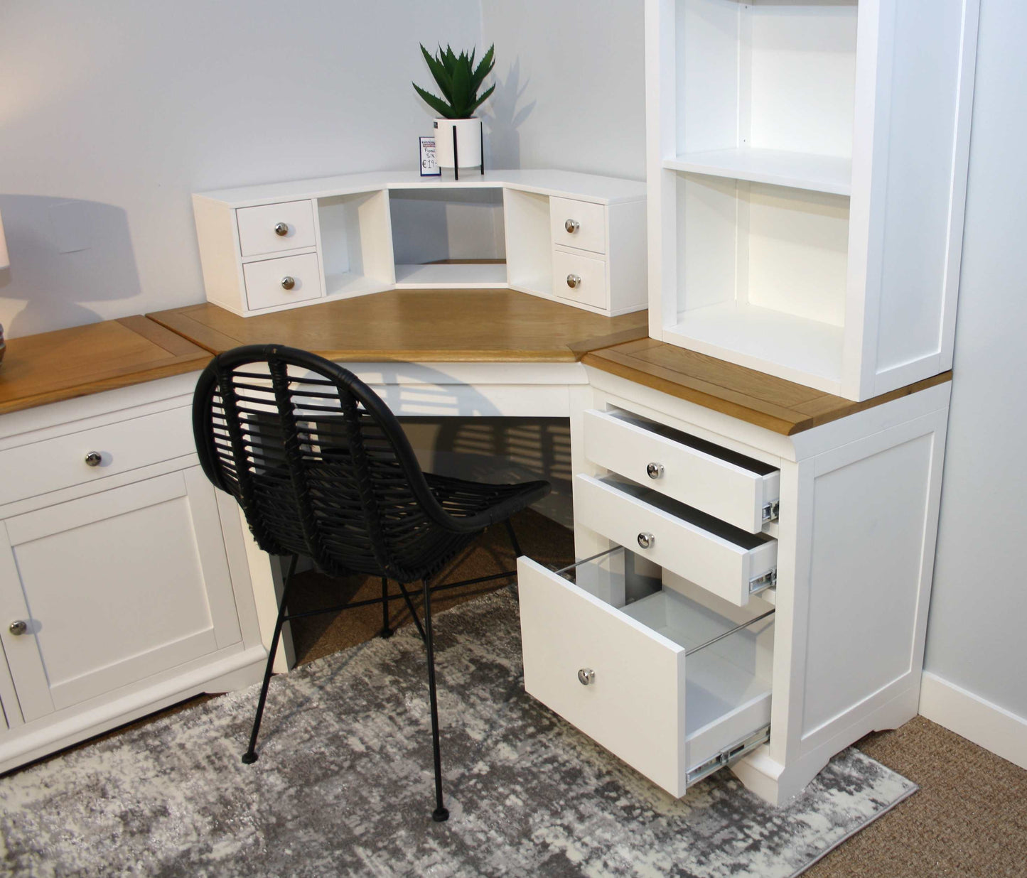 Brighton Corner home office combo