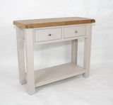 Bailey Oak 2 drawer Console Table