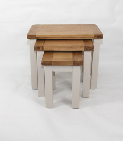 Bailey Oak Nest Of Tables