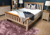 Bailey Oak Bed Frame