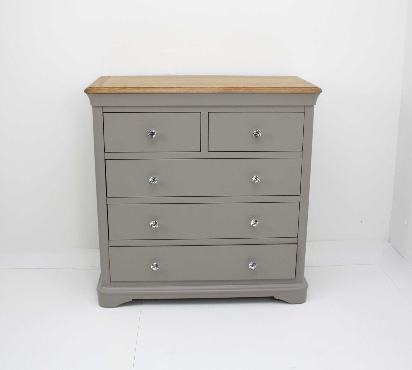 Bordeaux 2 over 3 chest of Drawers