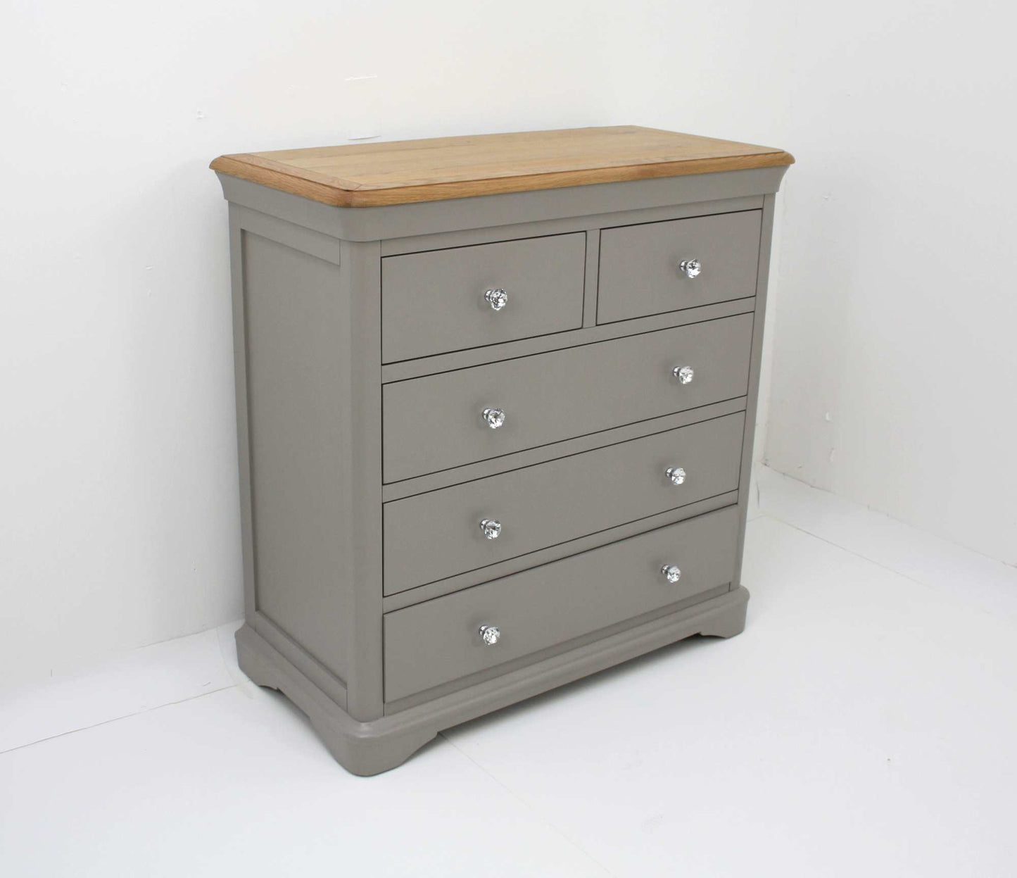 Bordeaux 2 over 3 chest of Drawers