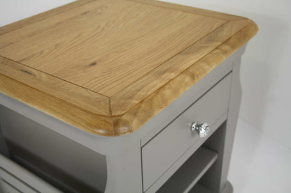 Bordeaux end table