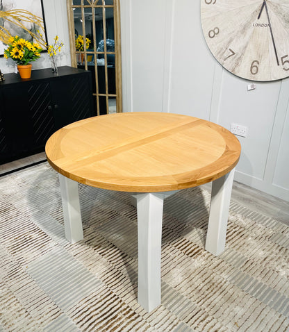 Ashley round extending table