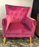 Jersey Pink Chair