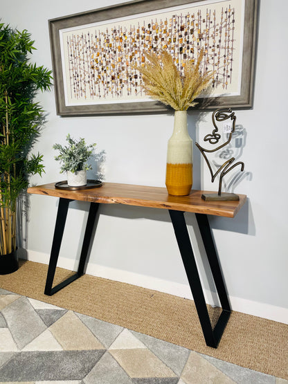 Indo console table