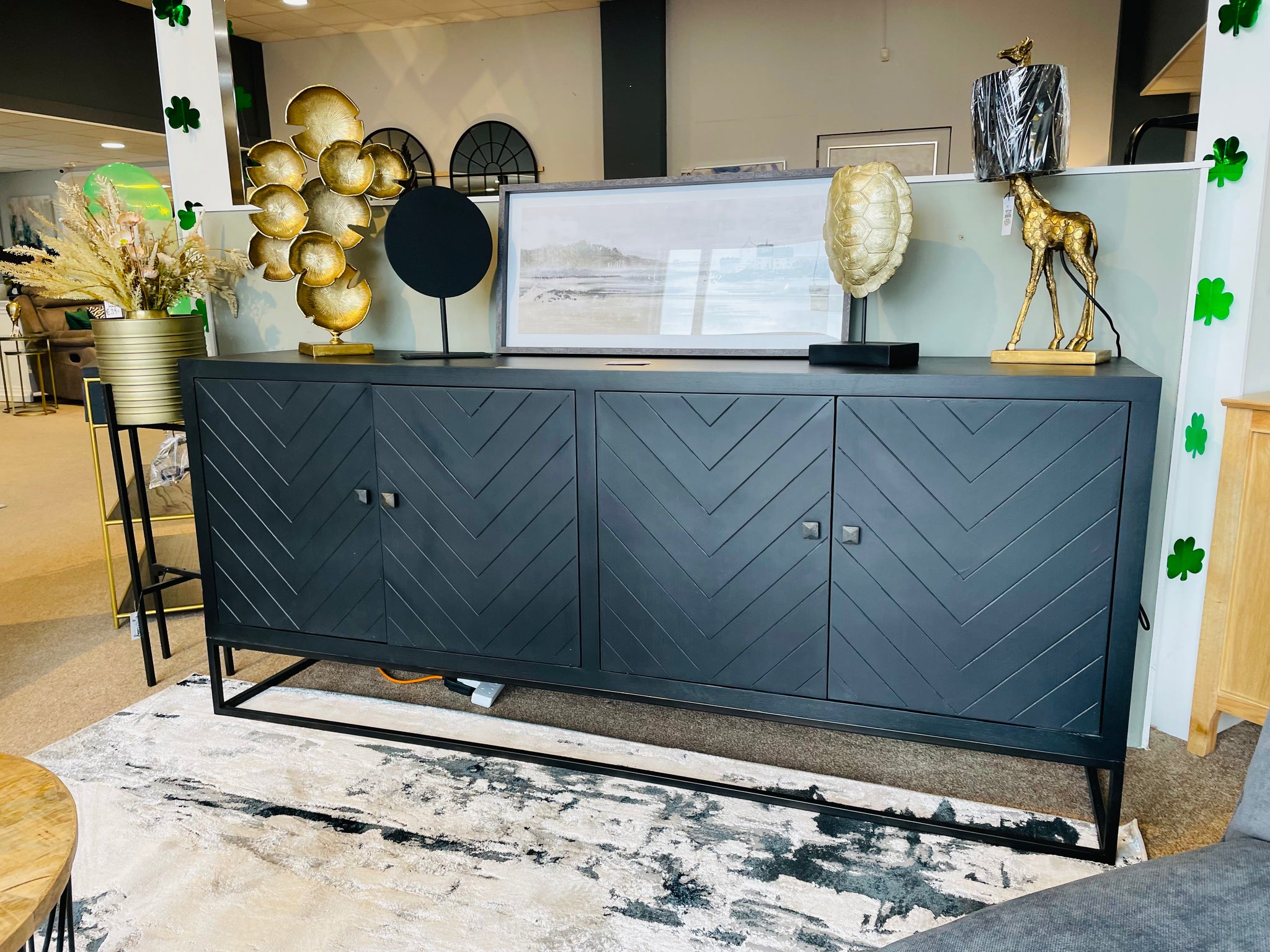 Cannes 4 door Sideboard Keith Taylor Furniture