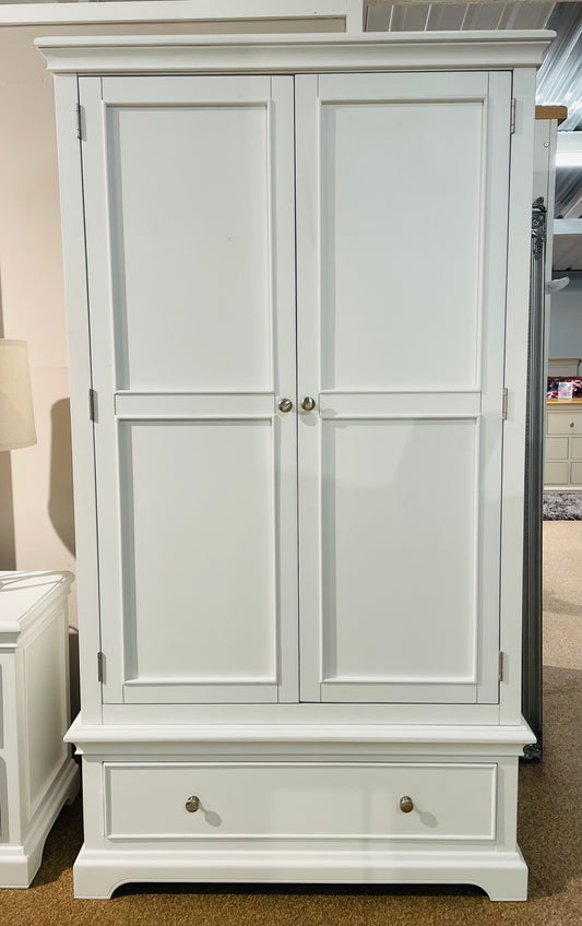 Kyria White Large Wardrobe