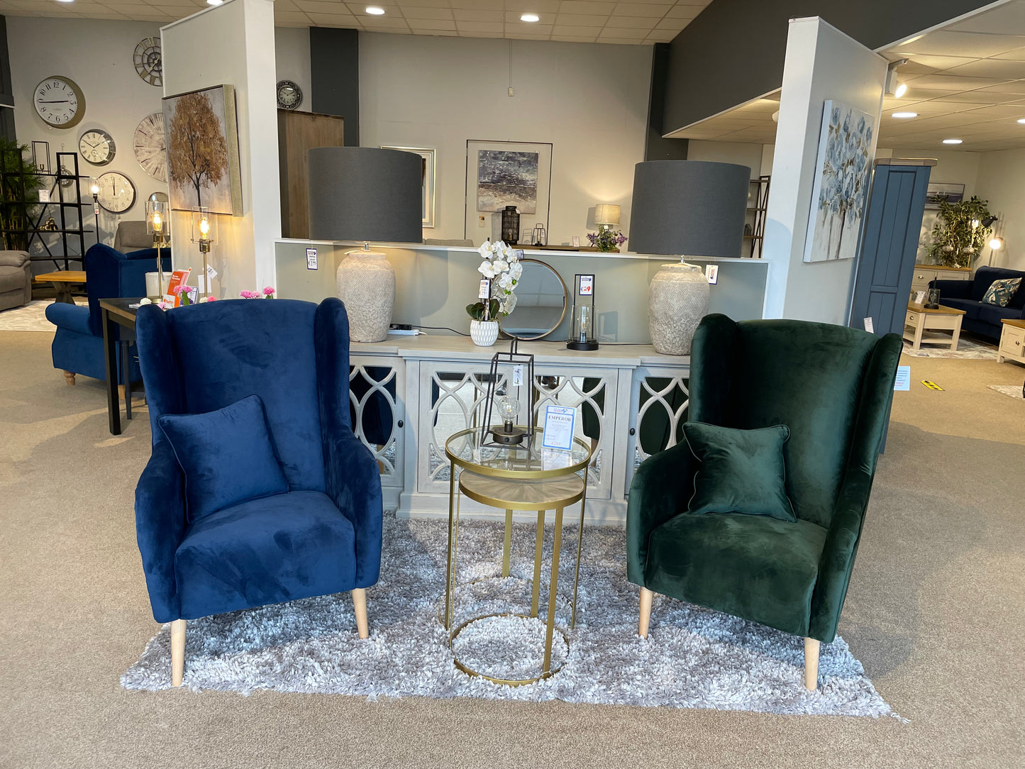Verono Navy Chair