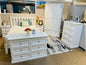 Lucey White Bed Frame