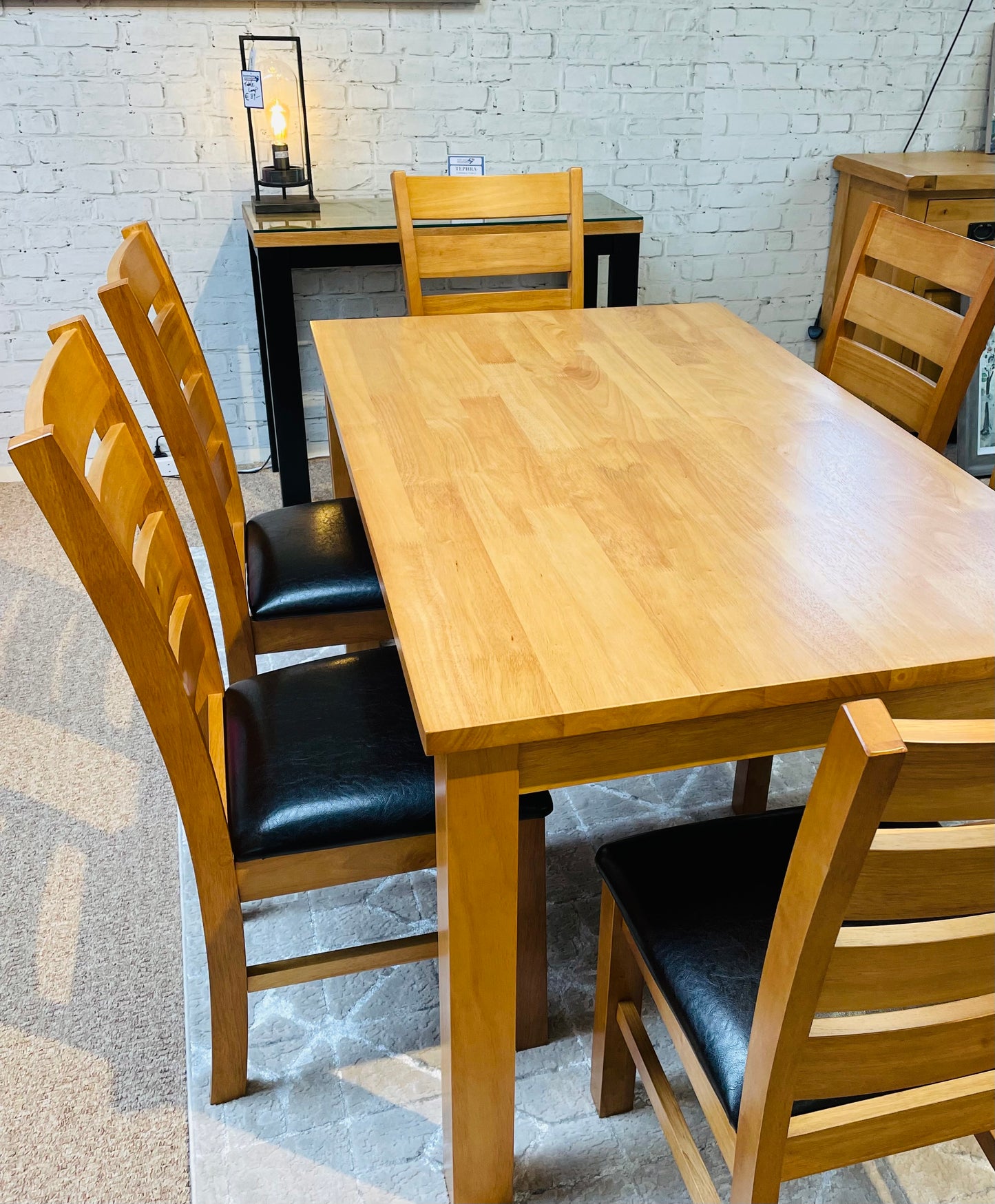 Douglas Dining Table & 6 Chairs
