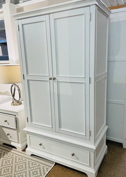 Kyria White Large Wardrobe