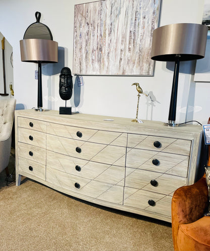 Rio 9 drawer sideboard