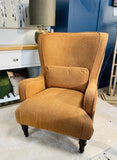 Harriet Burnt Orange Accent Chair