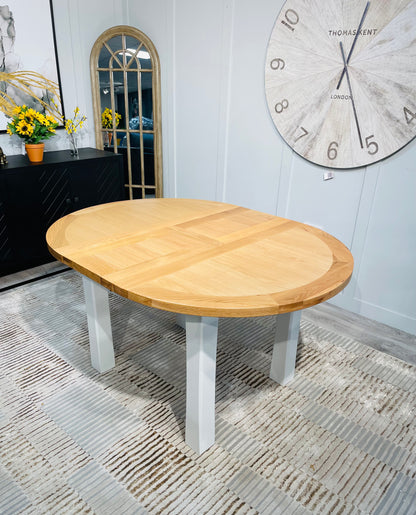 Ashley round extending table