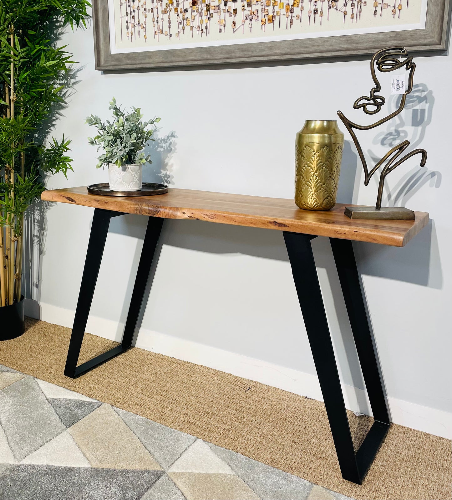 Indo console table