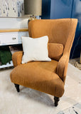 Harriet Burnt Orange Accent Chair