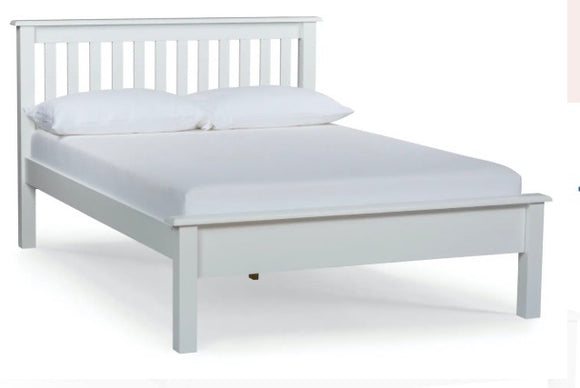 Lucey White Bed Frame