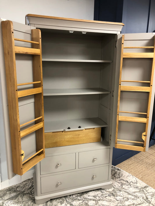 Bordeaux Grey Larder Unit
