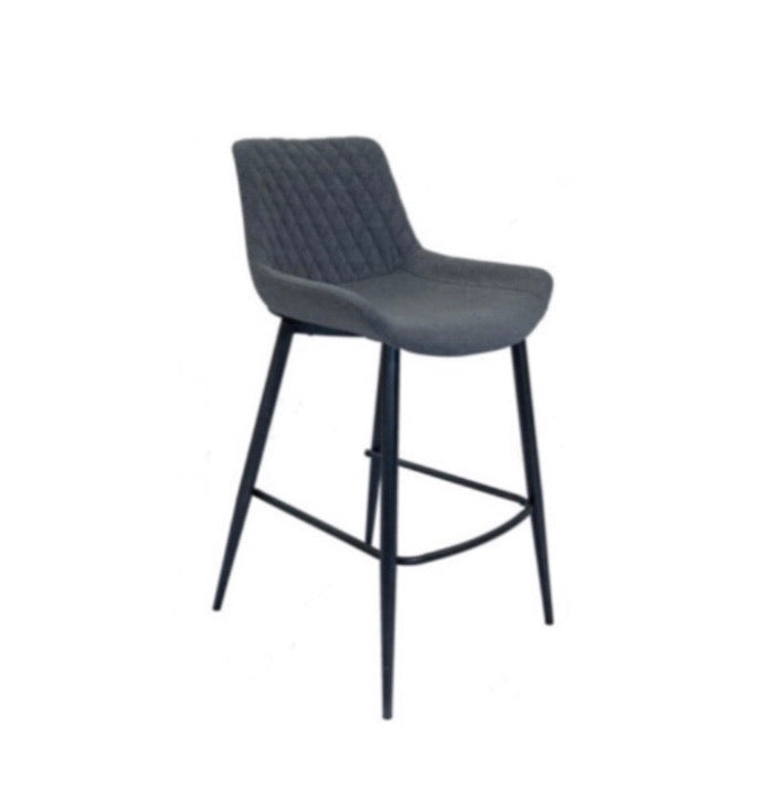 Hanley grey bar stool