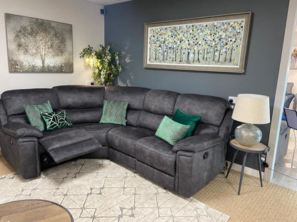 Carlton Charcoal Corner sofa