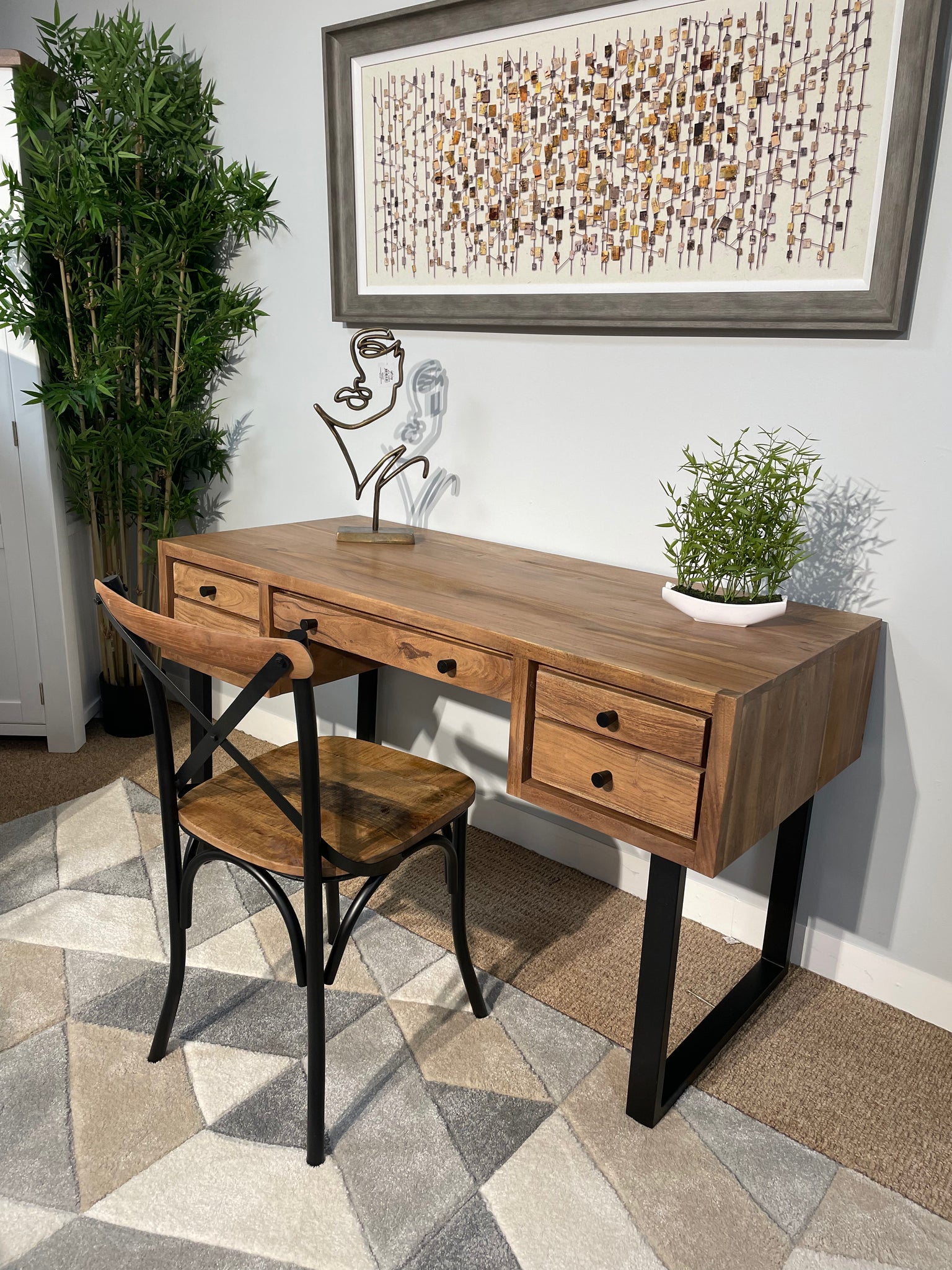 Indo Mango Desk Keith Taylor Furniture