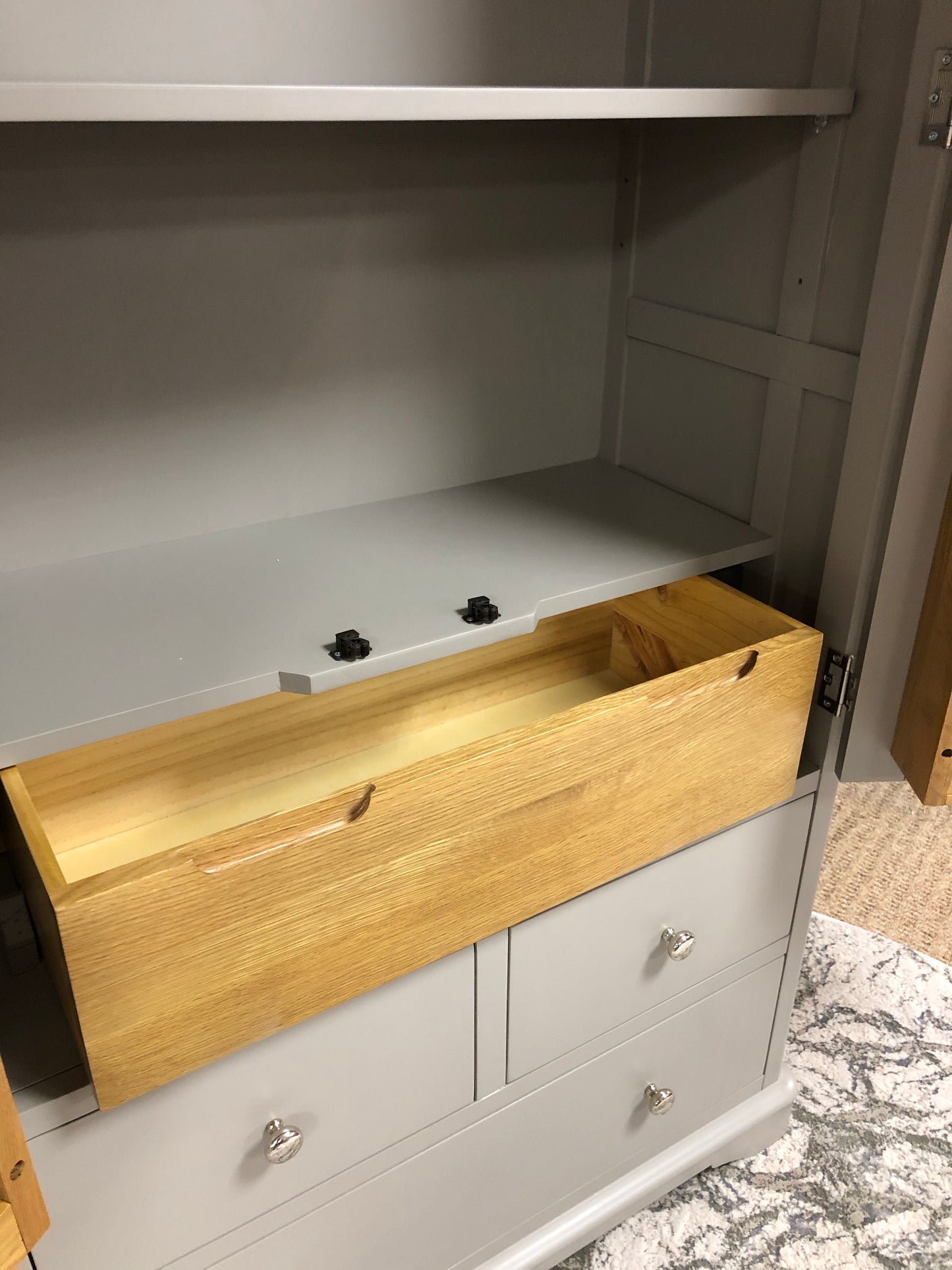 Bordeaux Grey Larder Unit