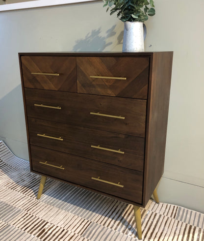 Bergan 3+2 chest of drawers