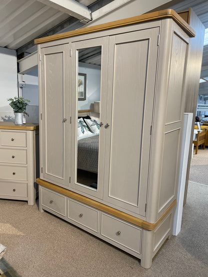 Cornwall 3 Door Wardrobe
