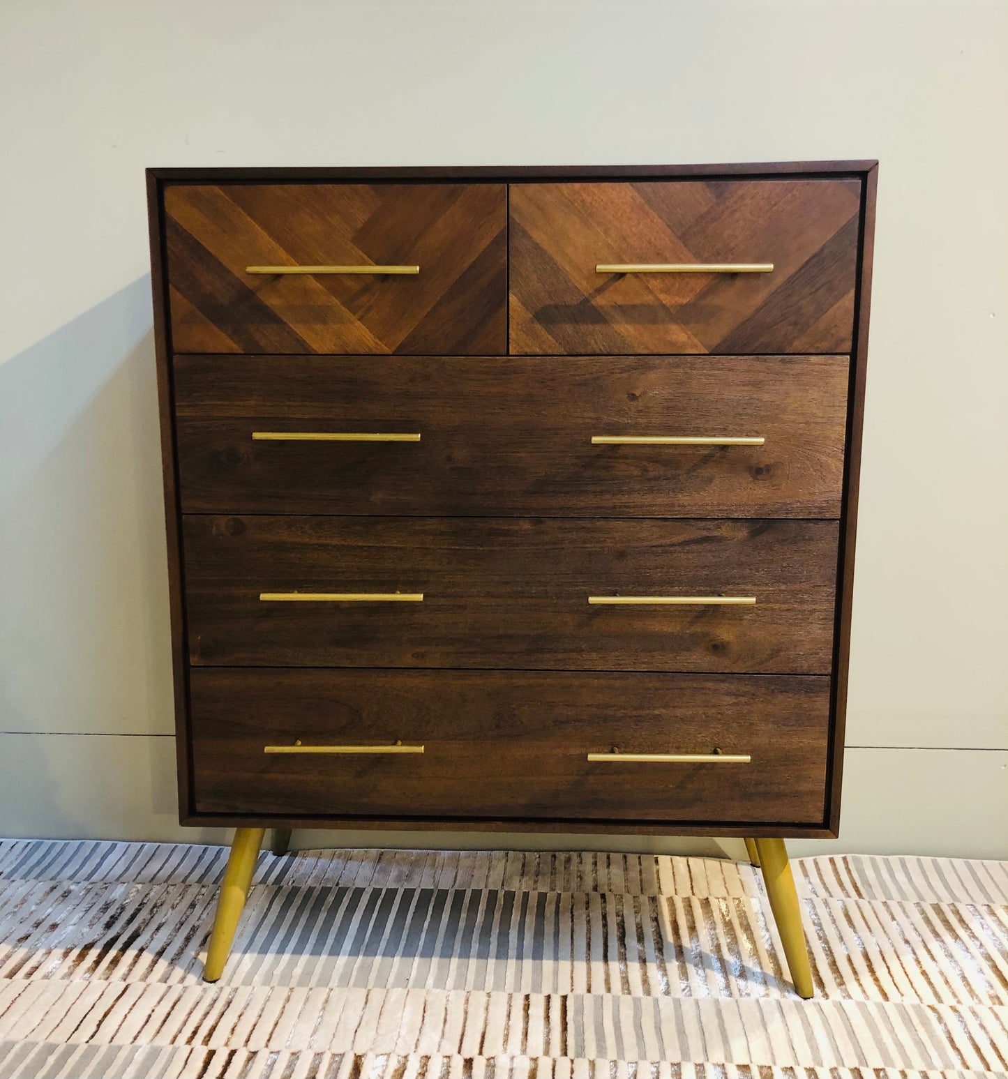 Bergan 3+2 chest of drawers