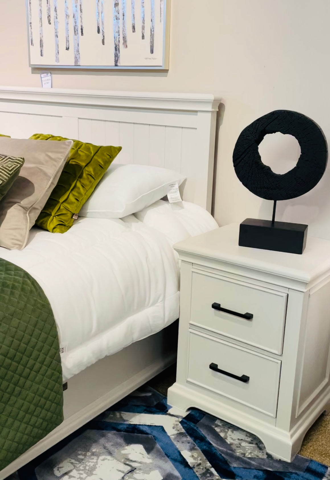 Kyria Cotton Bedside Locker