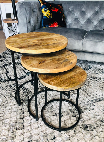 Jazmine  3 nest of tables