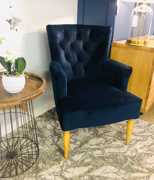 Clover Navy Chair