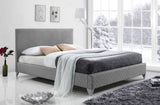 Brooklyn Grey Fabric bed
